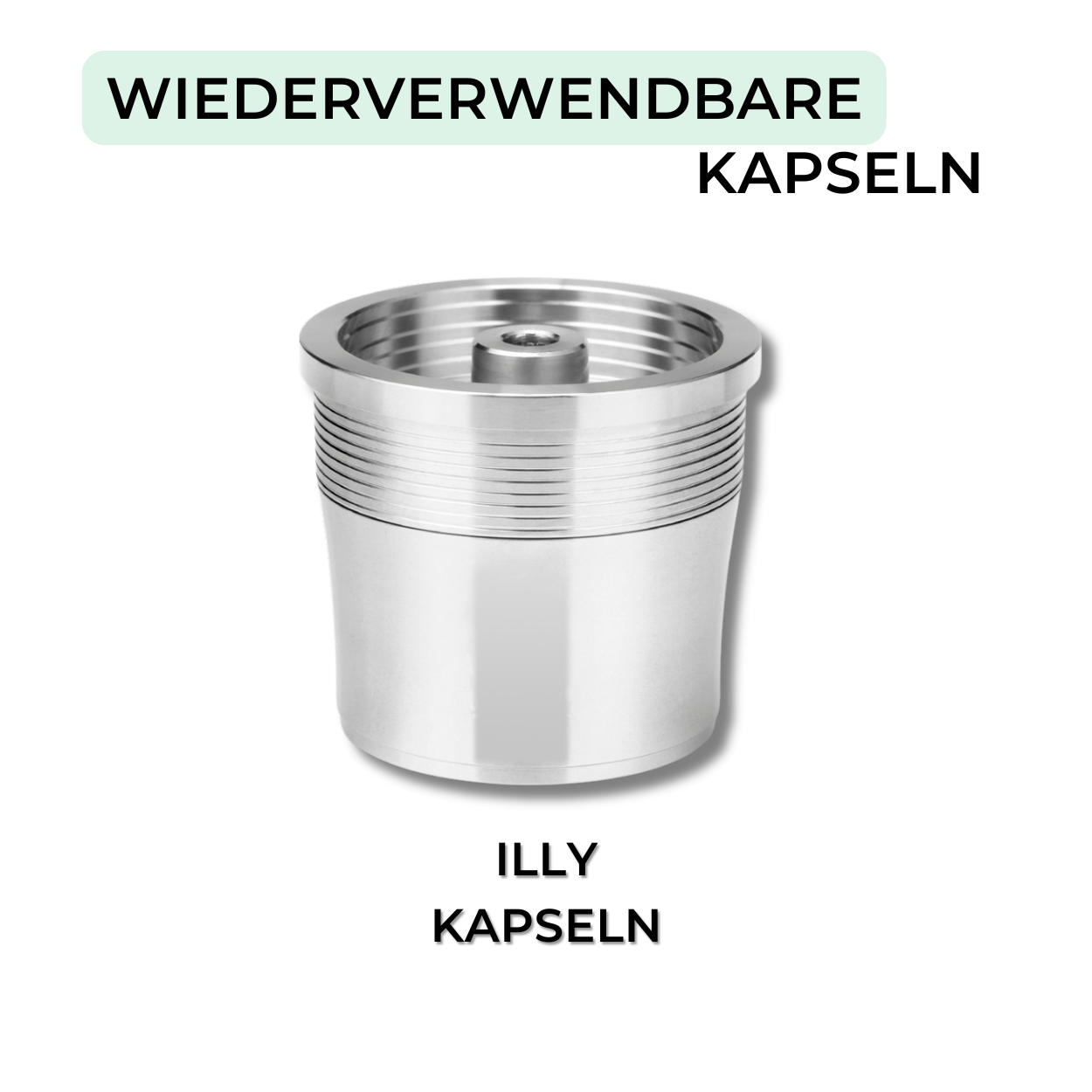 Wiederverwendbare Kaffeekapsel