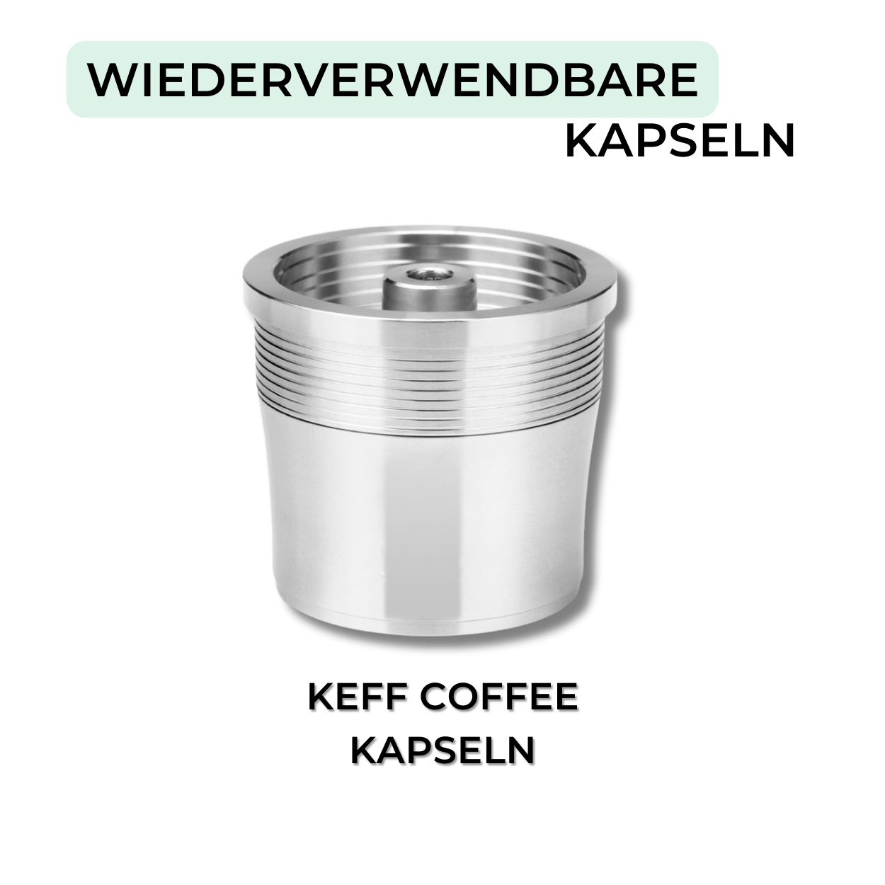 Wiederverwendbare Kaffeekapsel
