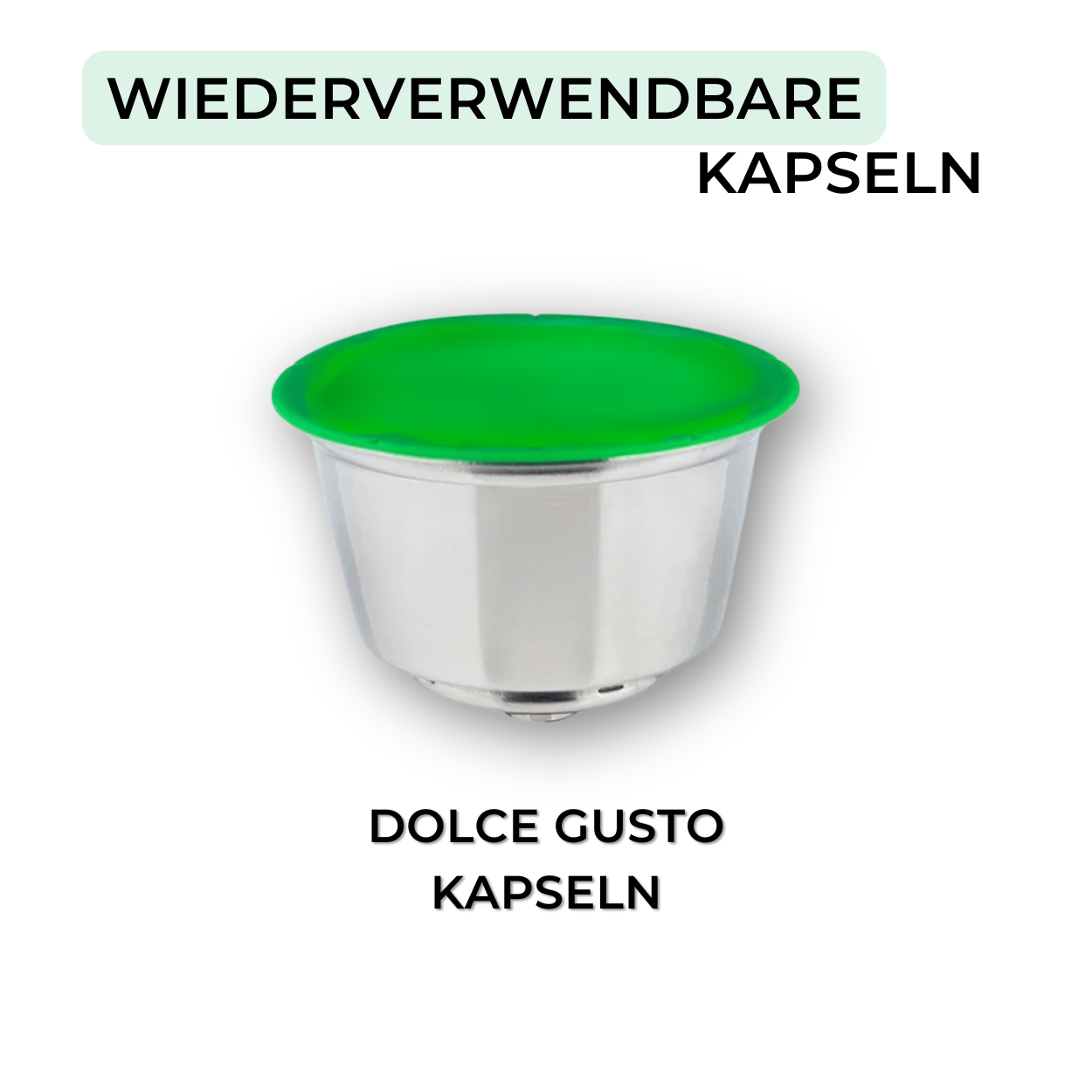 Wiederverwendbare Kaffeekapsel