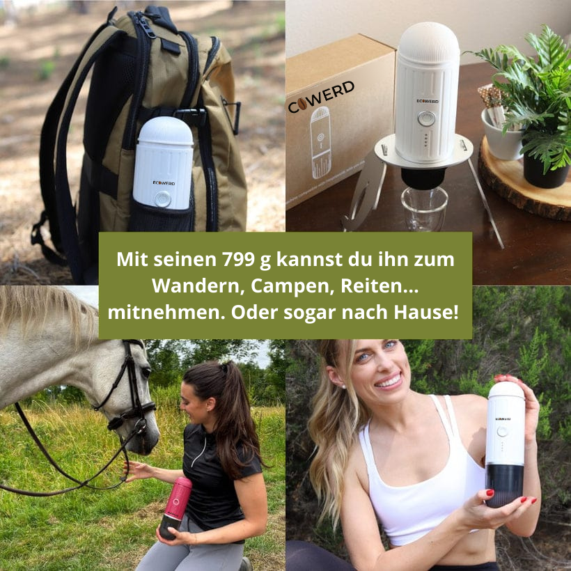 Drei Fusion Tragbare Kaffeemaschine