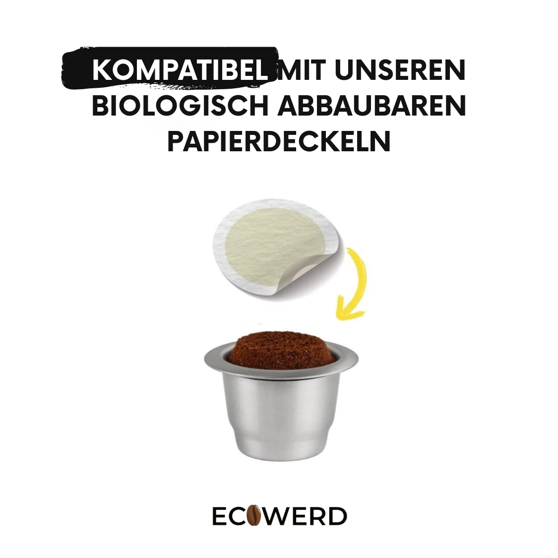 Wiederverwendbare Kaffeekapsel